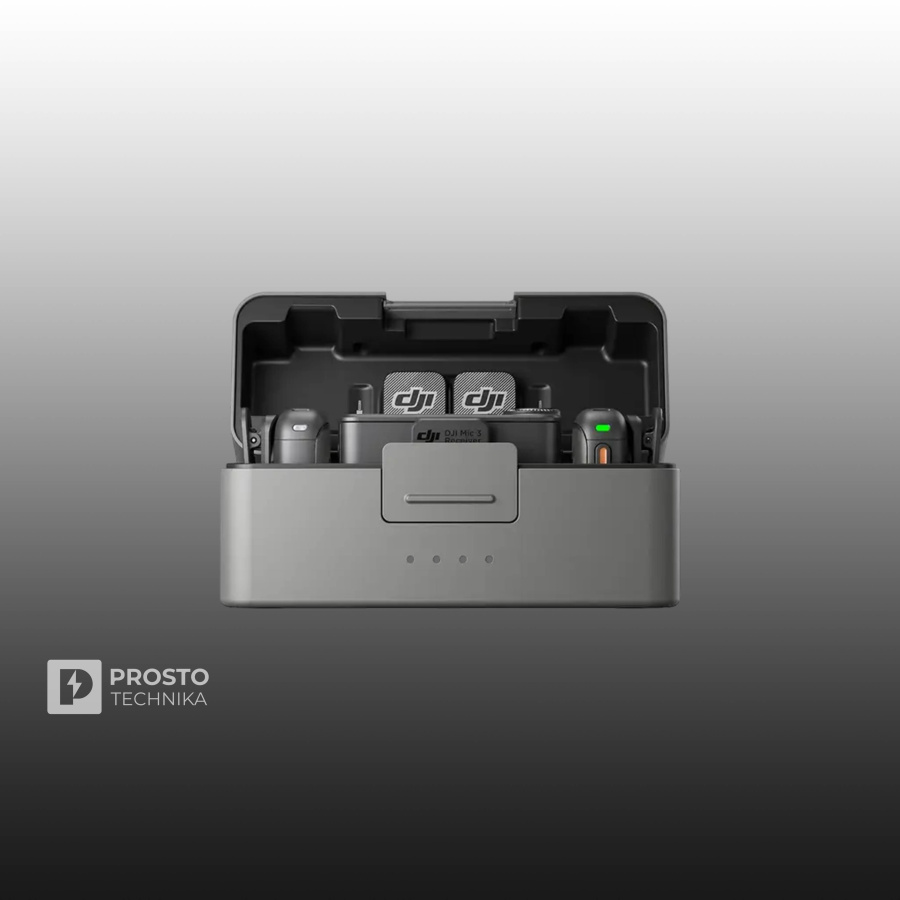 Микрофон DJI Mic 3 (2 TX + 1 RX + Charging Case)